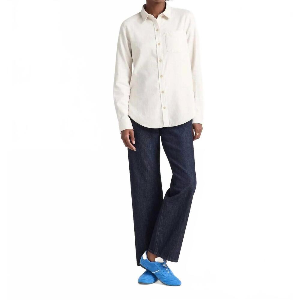 NEW PENDLETON the perfect one pocket shirt in natural